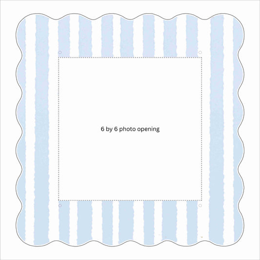 LWA-005 EJ Stripe Photo Frame | 0.25Acrylic Picture Frame