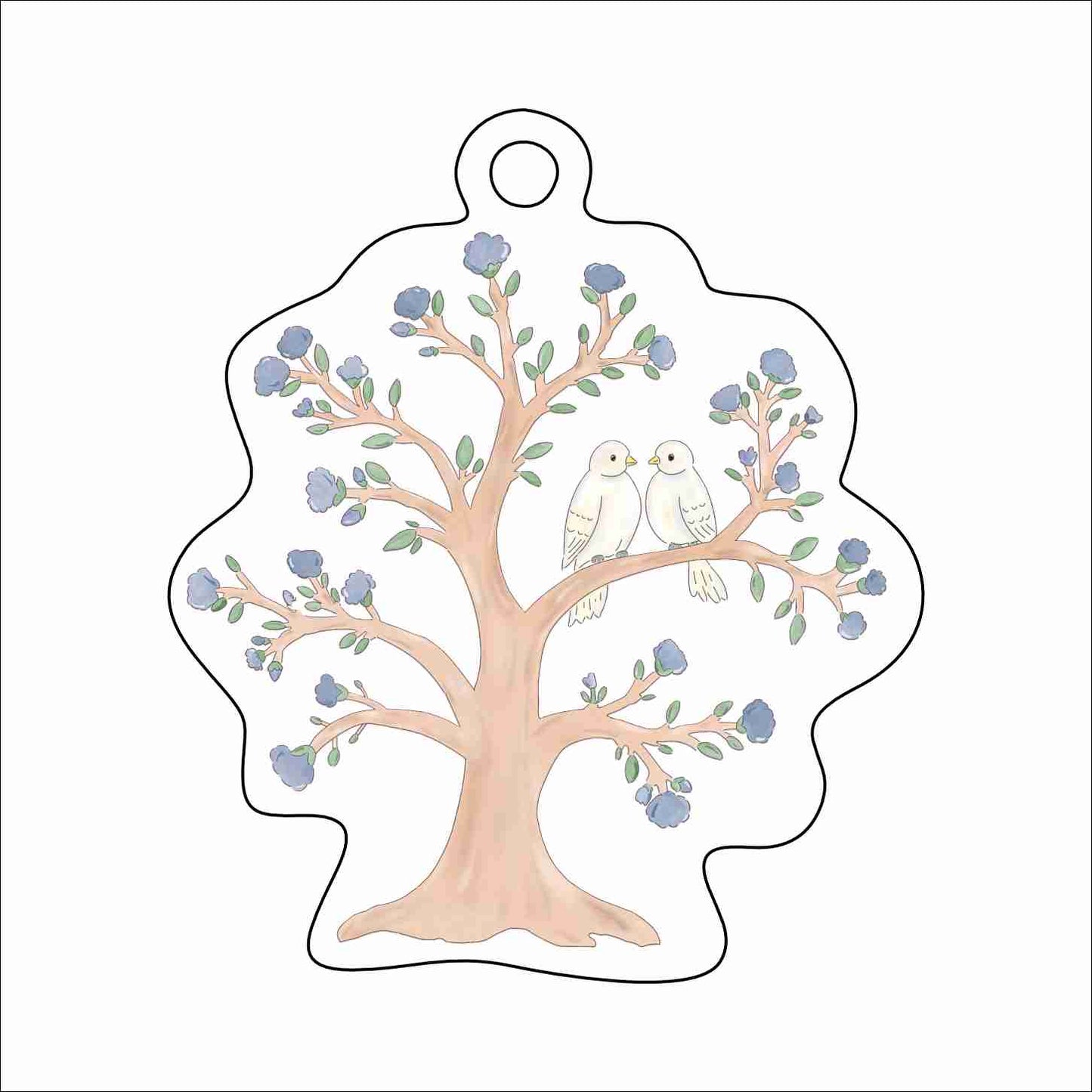 LWA-006 Our Little Tree Ornament | 0.25Acrylic Ornament
