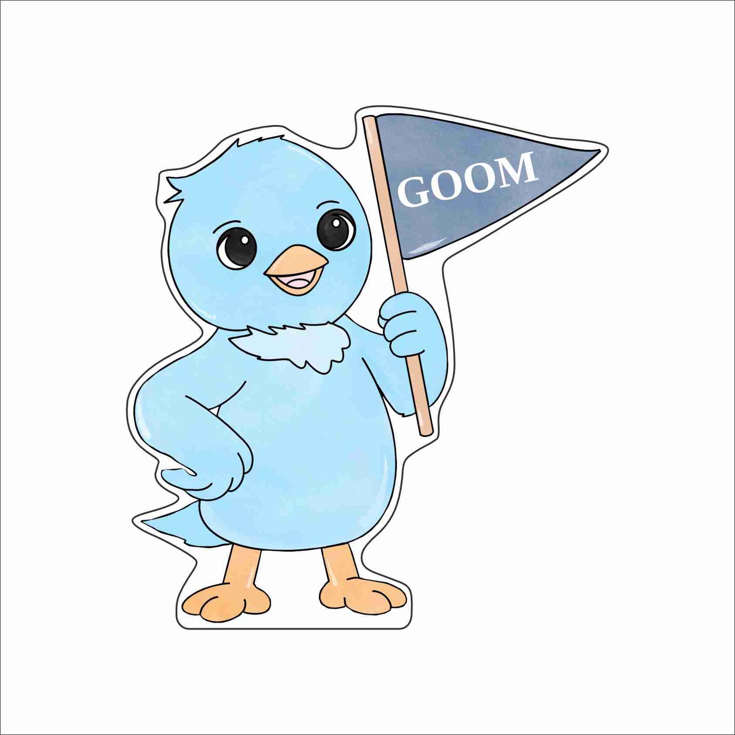 LWA-007 GOOM Bluebird Mini | 0.50Acrylic Mini Contour