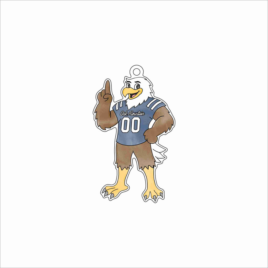 LWA-010 OM Eagle Ornament | 0.25Acrylic Ornament