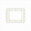 LWA-013 Taupe Stripe Ornament Photo Frame | 0.25Acrylic Picture Frame | Case of 5