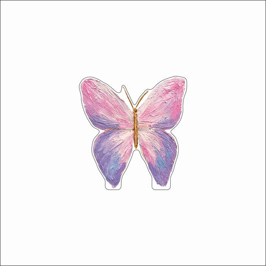 LWA-027 Pink Butterfly Mini | 0.50Acrylic Mini Contour