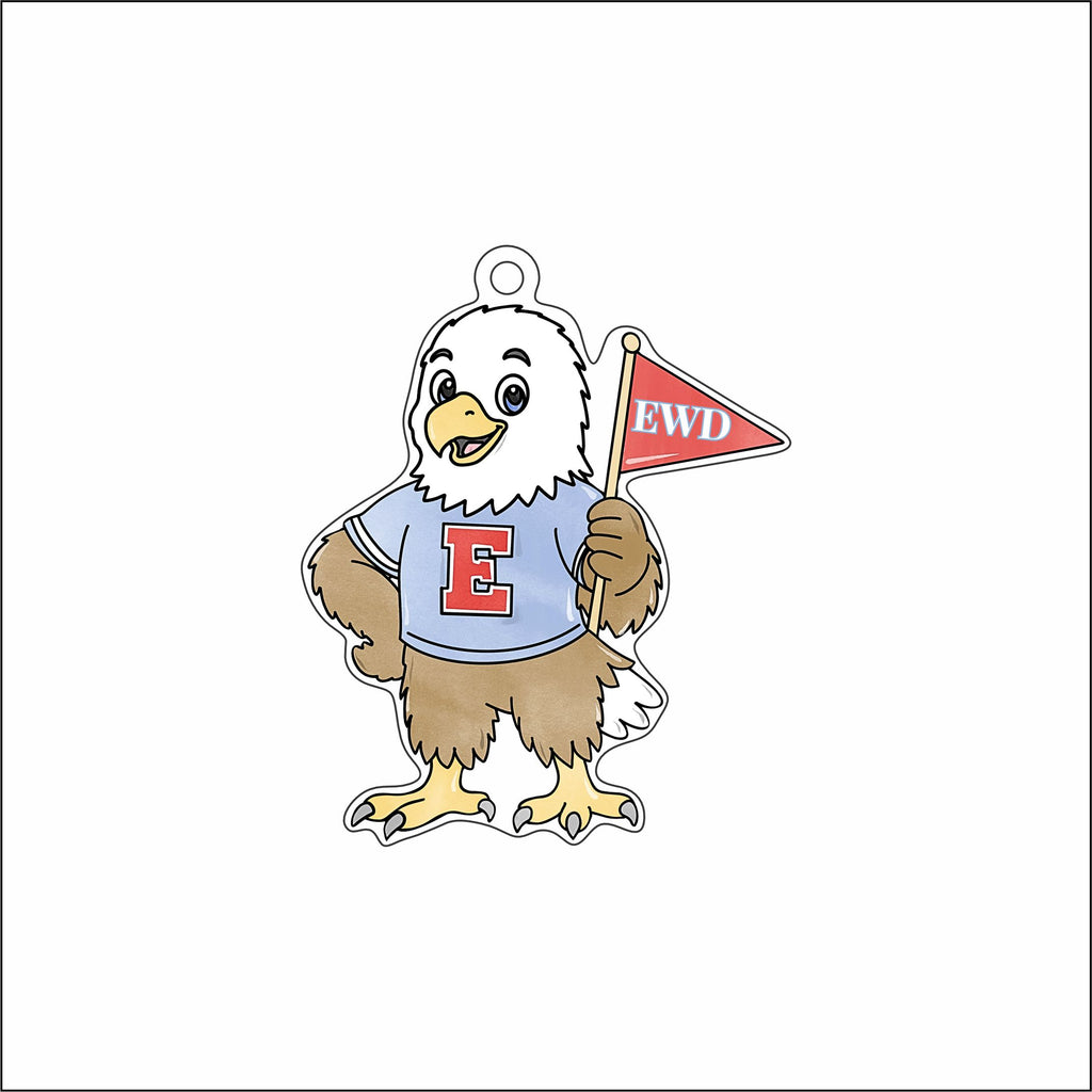 LWA-029 Edgewood Ornament | 0.25Acrylic Ornament