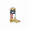 LWA-043 Texas Boot Mini | 0.50Acrylic Mini Contour