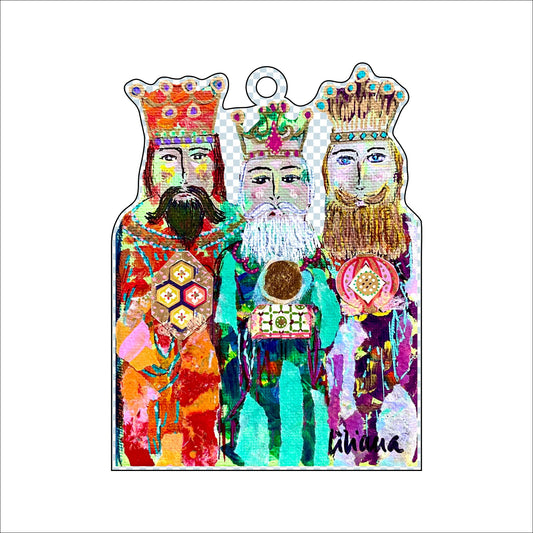 Three Kings | 0.25in. Acrylic Ornament | Single