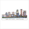 LWS-004 Louisville Skyline | 0.50in. Acrylic Contour |