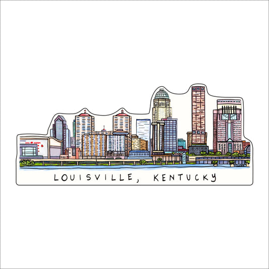 LWS-004 Louisville Skyline | 0.50in. Acrylic Contour |