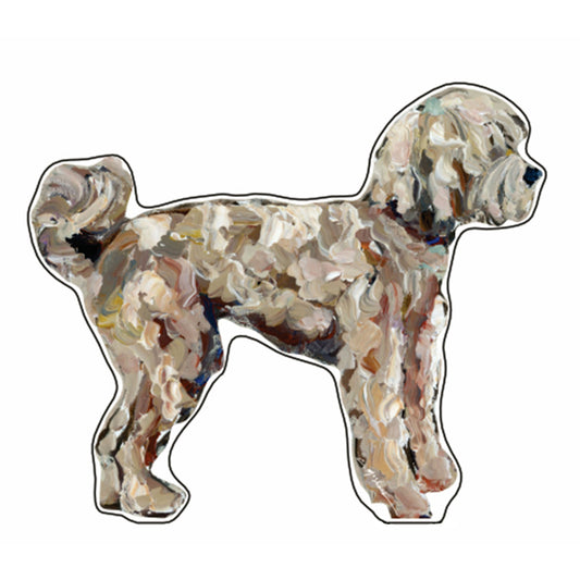 Labradoodle Apricot | 0.75in. Acrylic Shelfie | Case of 25
