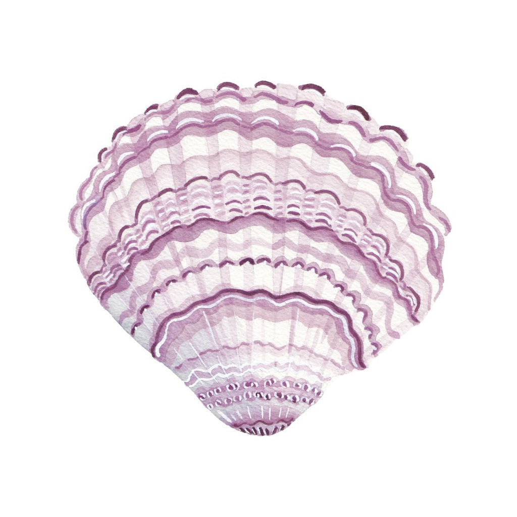 CCRT-027 Lilac Cockle Mini | 0.50" Acrylic Cutout | Case Bundle of 25