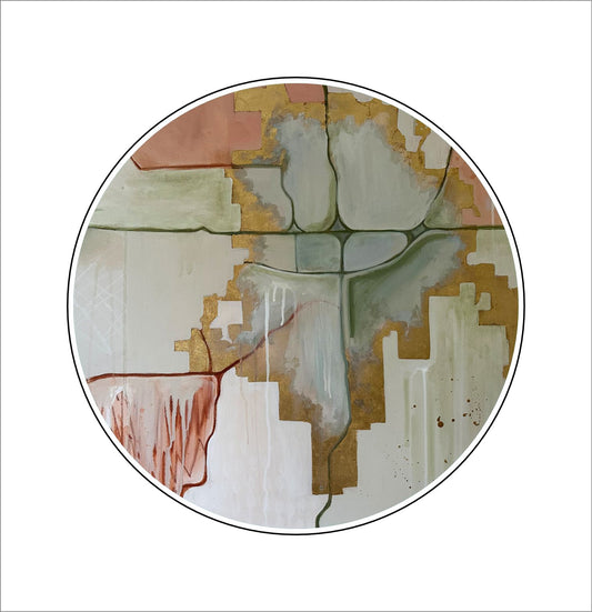 Lincoln Parish Coaster | 0.25" Acrylic With Cork | Case Bundle any 16+ (Pack of 4)