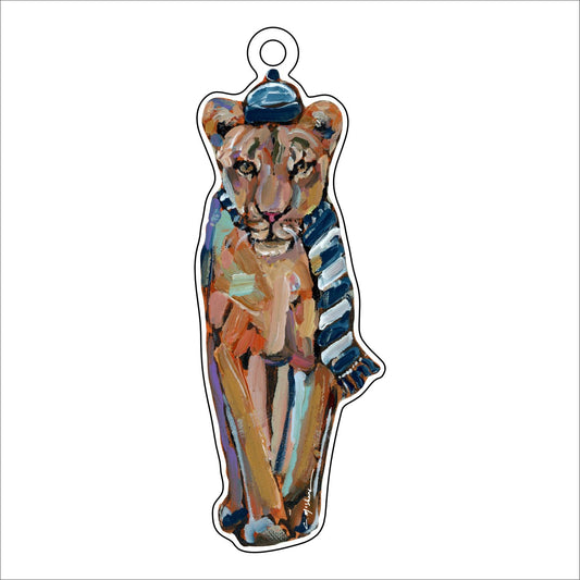 Lion Ornament | 0.25in. Acrylic Ornament |  Case of 25