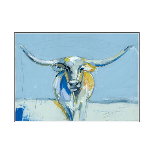 Longhorn Blue 5x7 | 0.75in. Acrylic Shelfie | Case of 25