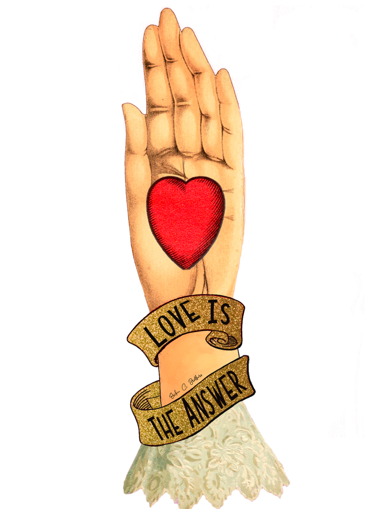 Love is the Answer | 0.75in. Acrylic Cutout | Mix and Match (any 10+)