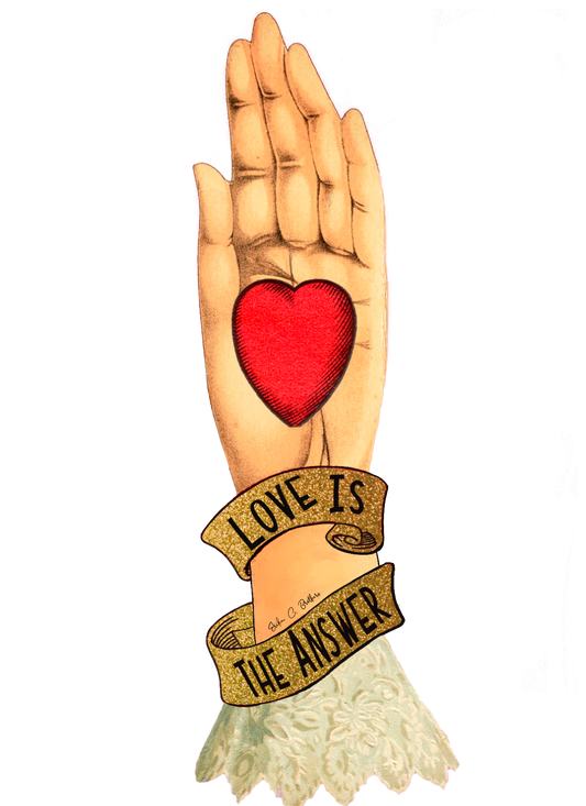 Love is the Answer | 0.75in. Acrylic Cutout | Mix and Match (any 10+)