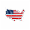 MAA-006 Old Glory Magnet | 0.125Acrylic Magnet | Components