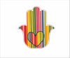 MAF-009 HamsaBlockRainbow | 0.75Acrylic Contour |