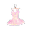 MAR-005 Recital Dress Ornament | 0.25Acrylic Ornament |