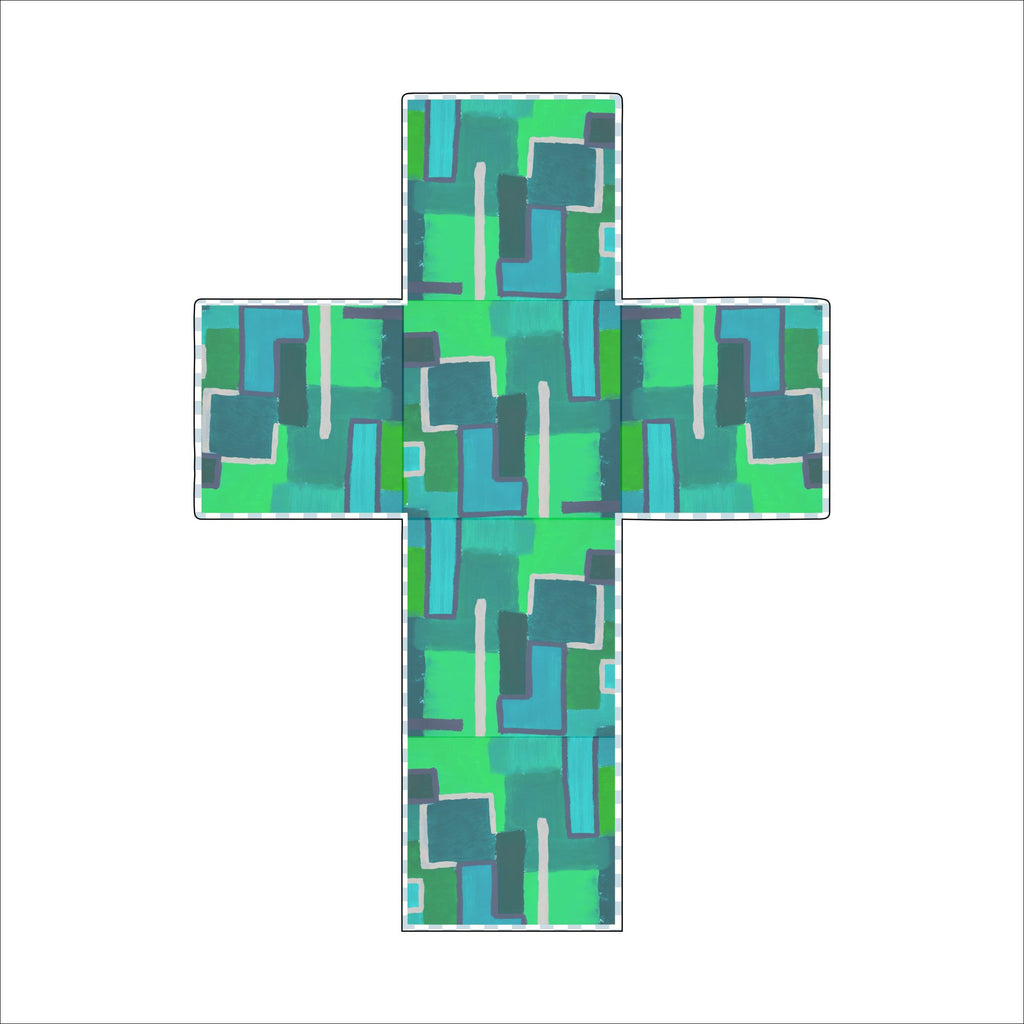 Parks and Pool Cross | 0.75in. Acrylic Cutout | Single