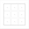 MBN-010 Magnetic Tic Tac Toe Board | 0.25Acrylic Tic Tac Toe Board