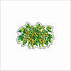 MBN-012 Beans Magnet | 0.50Acrylic Magnet | Case of 5