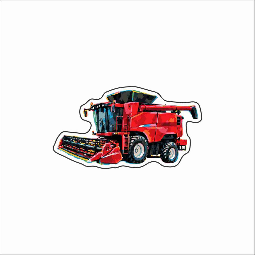 MBN-017 Red Combine Magnet | 0.50Acrylic Magnet | Case of 5