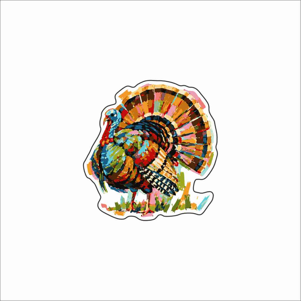 MBN-020 Turkey Magnet | 0.50Acrylic Magnet | Case of 5