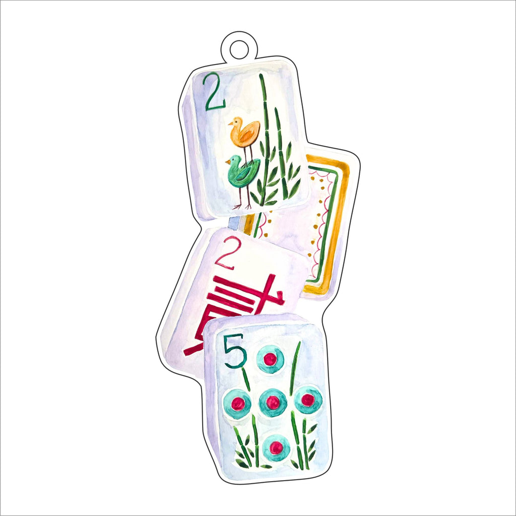 MBO-003 It's Mahjong 2025 | 0.25in. Acrylic Ornament | Case Bundle of 25