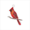 Cardinal | 0.25in. Acrylic Ornament | Single