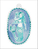 Mermaid Green | 0.25in. Acrylic Ornament | Case (any 10+) Pack of 1