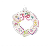 MCA-020 Mahj Wreath | 0.25Acrylic Ornament | Case of 25