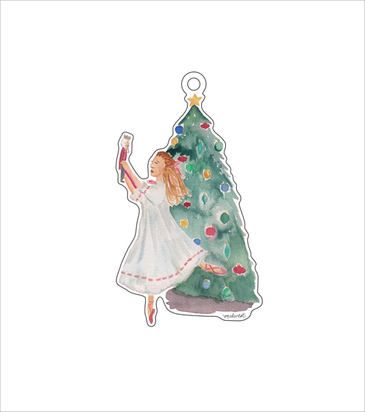 MCA-023  Clara Nutcracker | 0.25Acrylic Ornament | Case of 25
