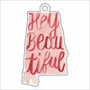 MCA-030 AL Beautiful Ornament | 0.25Acrylic Ornament | Case of 25
