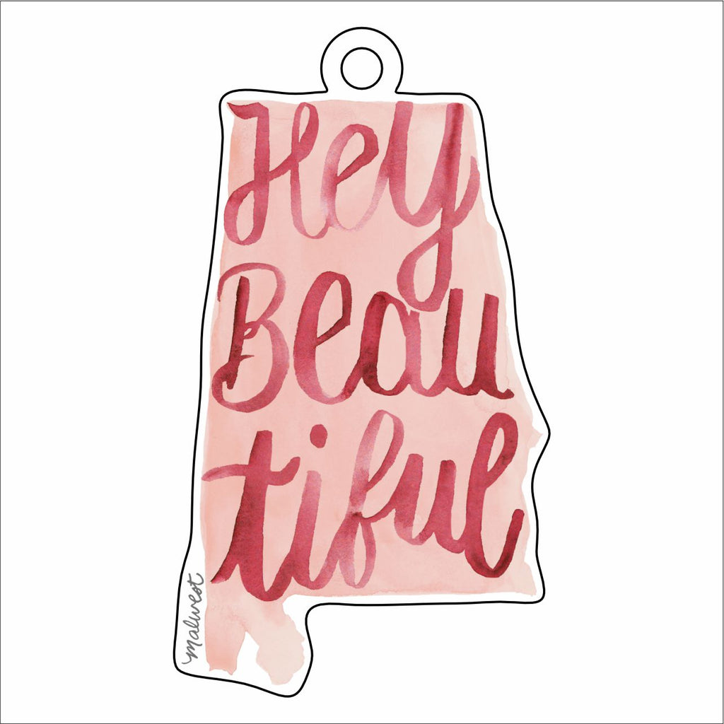 MCA-030 AL Beautiful Ornament | 0.25Acrylic Ornament |
