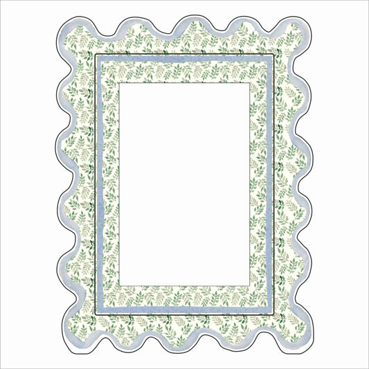 MCA-035 Ivy Wave Picture Frame | 0.25Acrylic Picture Frame