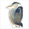 MCR-001 Blue Heron | 0.75in. Acrylic Contour |