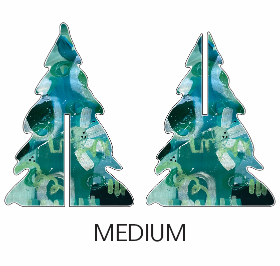 3D Tree Medium | 0.25 Acrylic | Case Bundle of 5