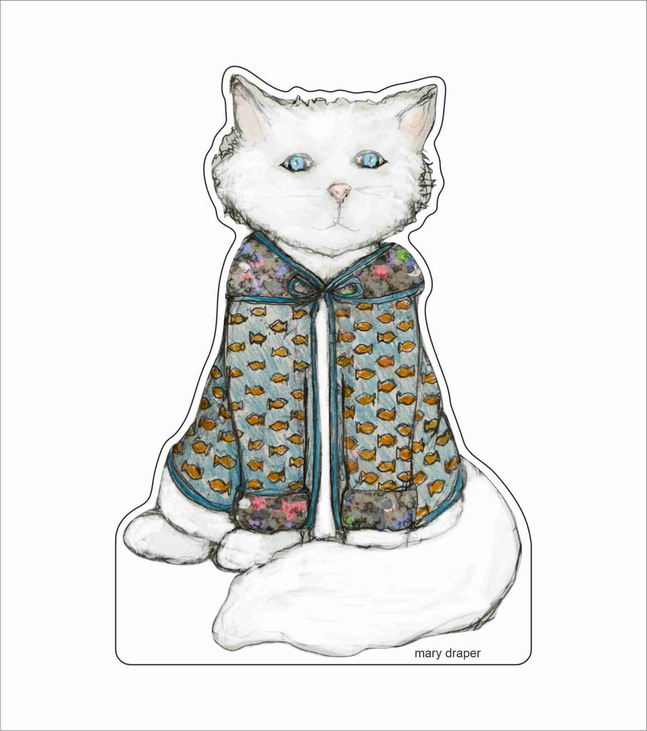 MDP-005 Clarence the Cat | 0.75Acrylic Contour