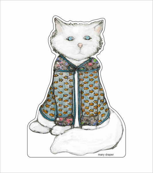 MDP-005 Clarence the Cat | 0.75Acrylic Contour