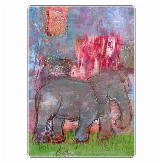 MDP-009 Elephant Walk Block | 0.75Acrylic Block