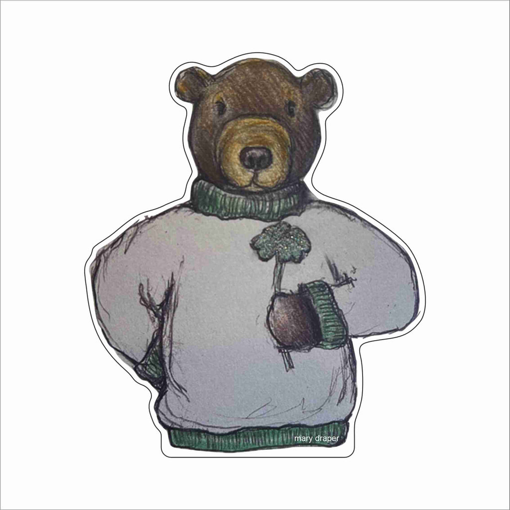 MDP-011 Bernard Bear | 0.75Acrylic Contour