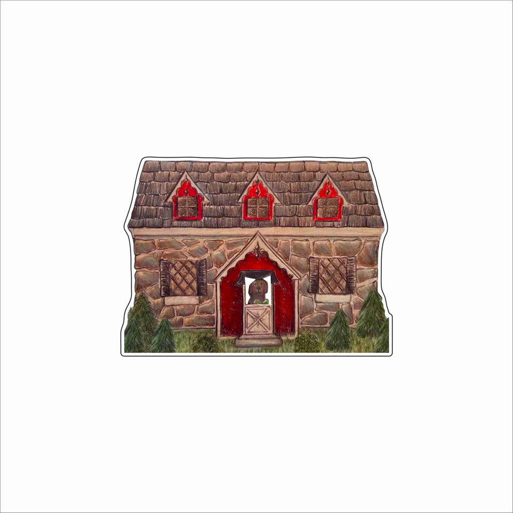 MDP-013 Holiday Cottage Mini | 0.50Acrylic Mini Contour