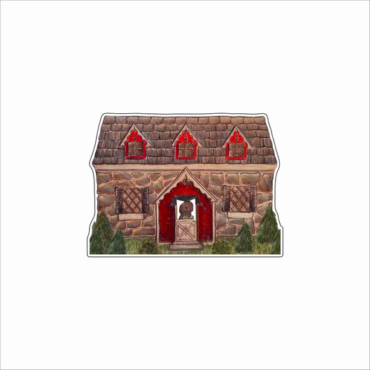 MDP-013 Holiday Cottage Mini | 0.50Acrylic Mini Contour