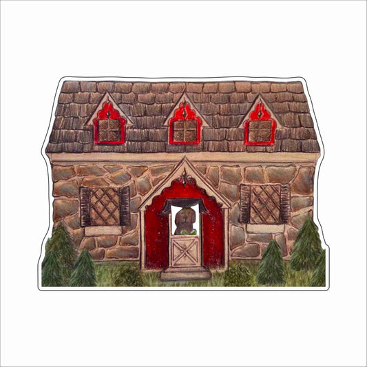 MDP-015 Holiday Cottage | 0.75Acrylic Contour