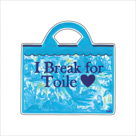 MEG-002 Break for Toile | 0.25in. Acrylic Ornament |