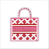 MEG-007a Well Preserved Script | 0.25in. Acrylic Ornament |