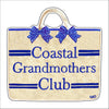 MEG-009 Coastal Grandmother's Club | 0.25in. Acrylic Ornament |