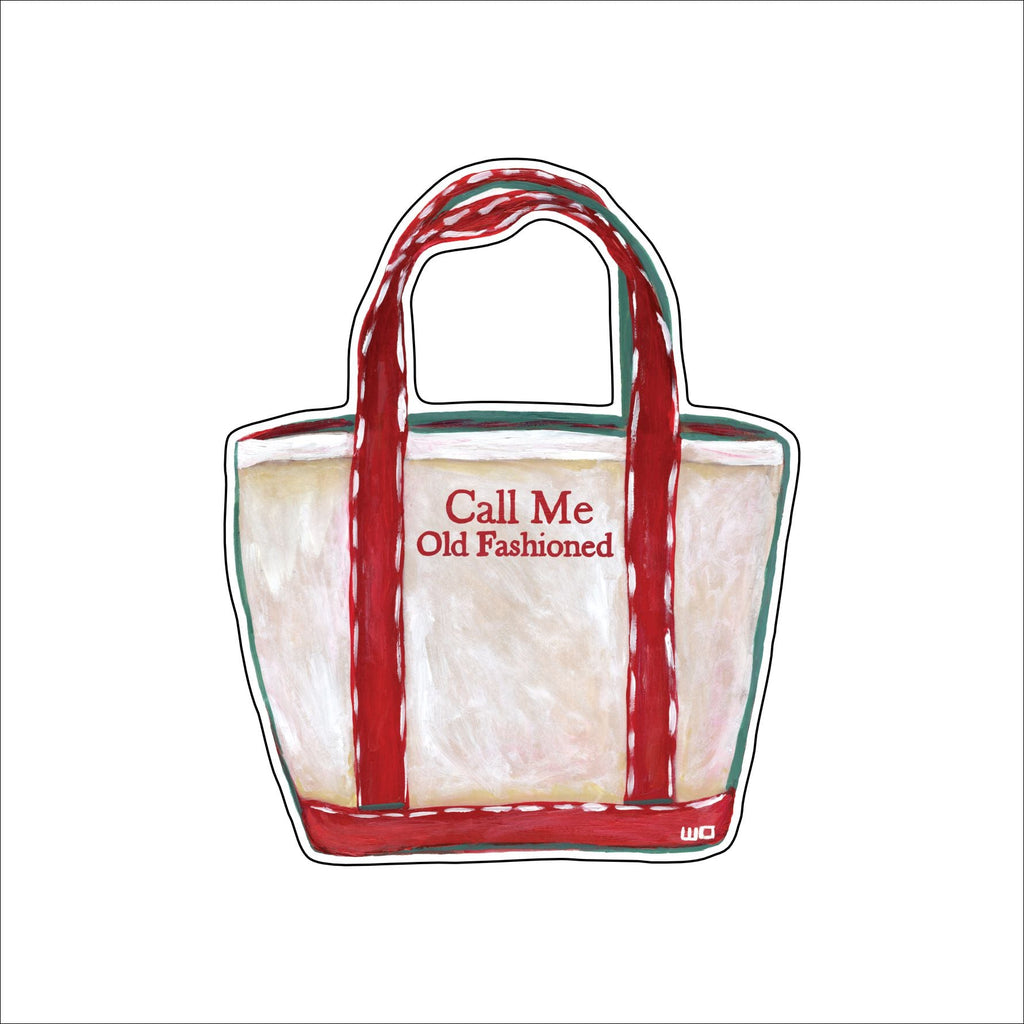 MEG-011 Call Me Old Fashioned | 0.25in. Acrylic Ornament |