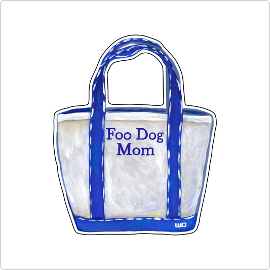 MEG-015 Foo Dog Mom | 0.25in. Acrylic Ornament |