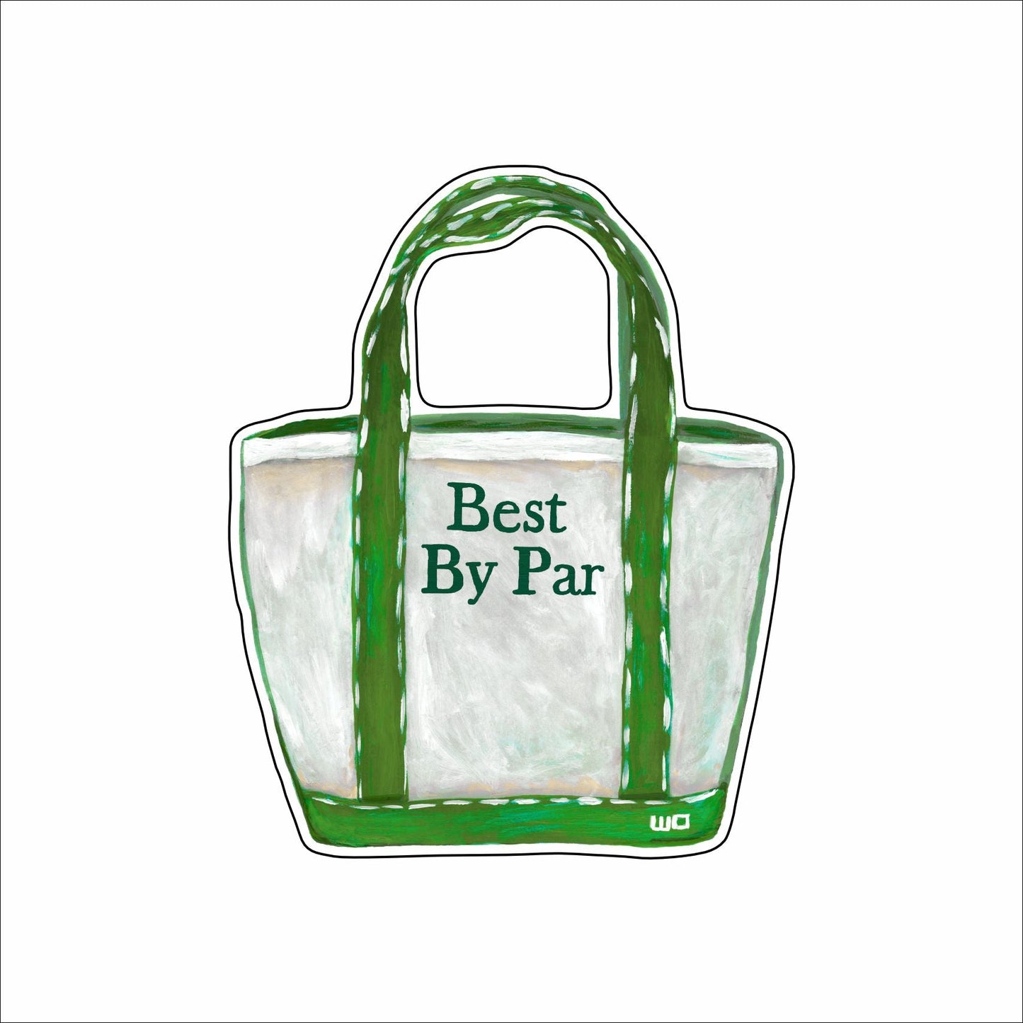 MEG-020 Best By Par | 0.25Acrylic Ornament |