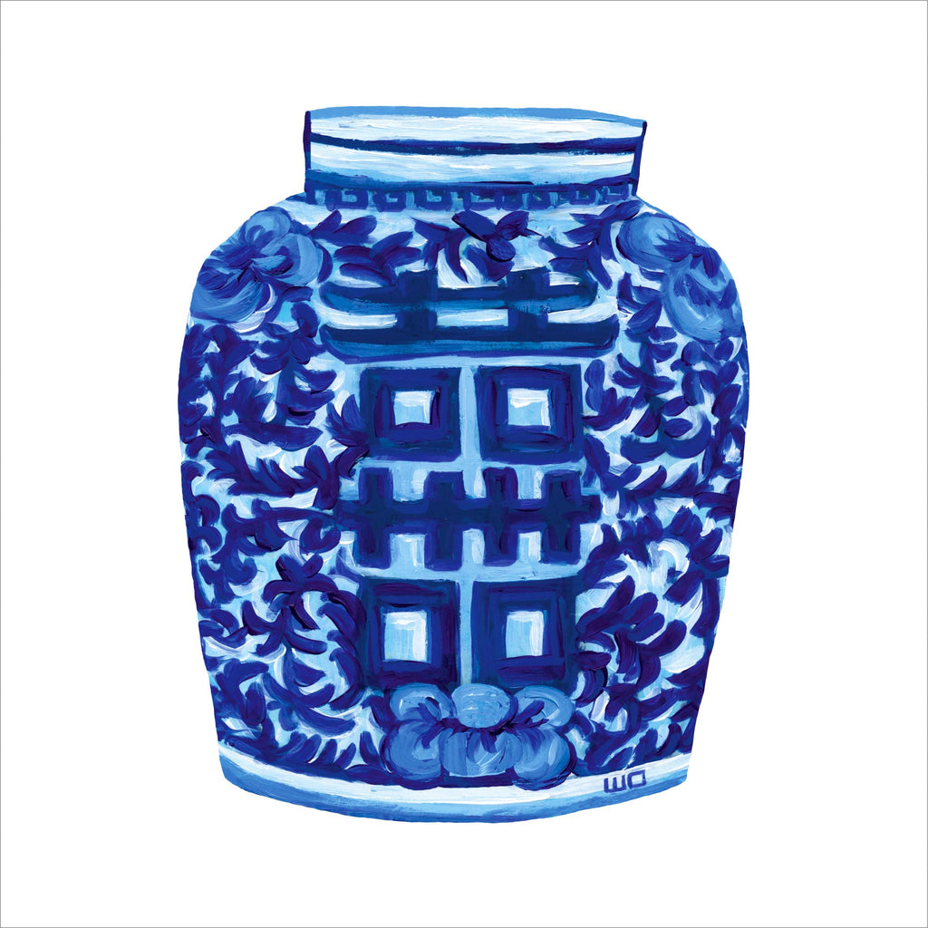 MEG-022 Happiness Jar Blue | 0.75Acrylic Contour | Case of 25